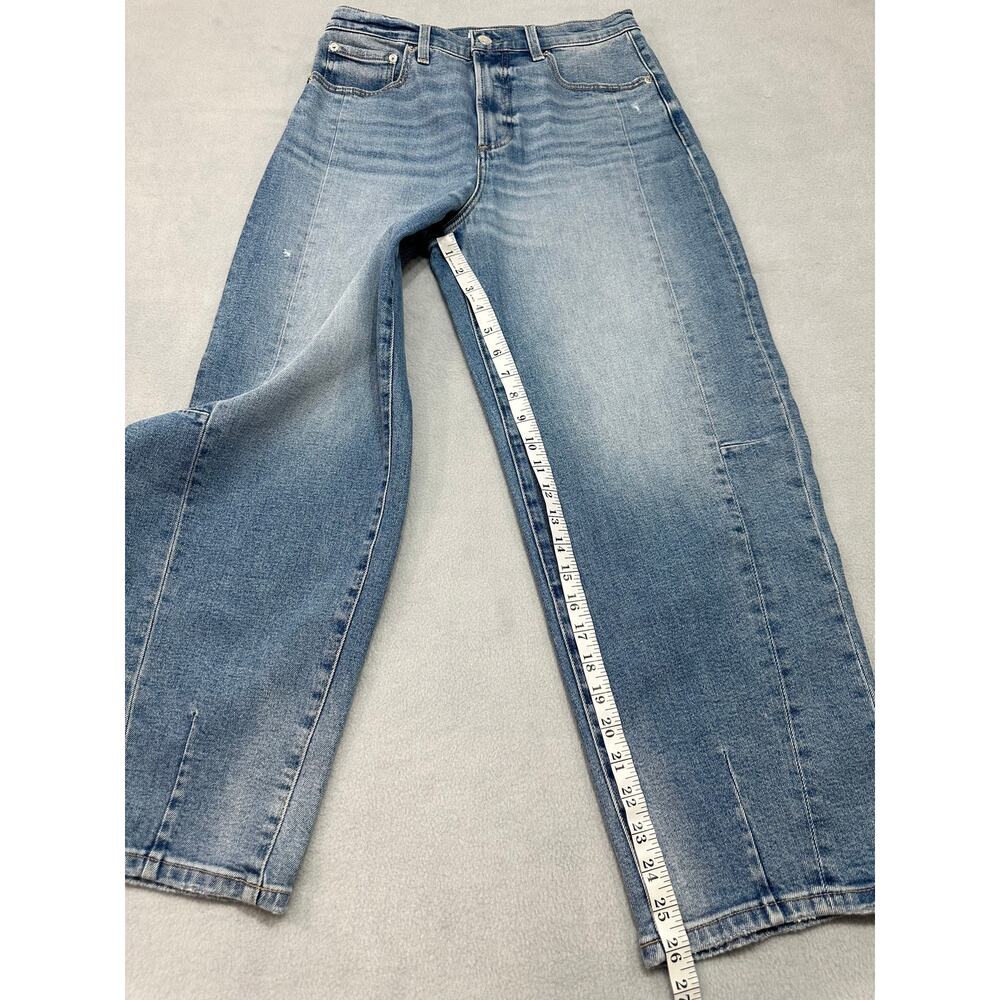 Pistola Eli High Rise Barrel Jeans Rhythm Vintage Blue Size 27 - Picture 12 of 12
